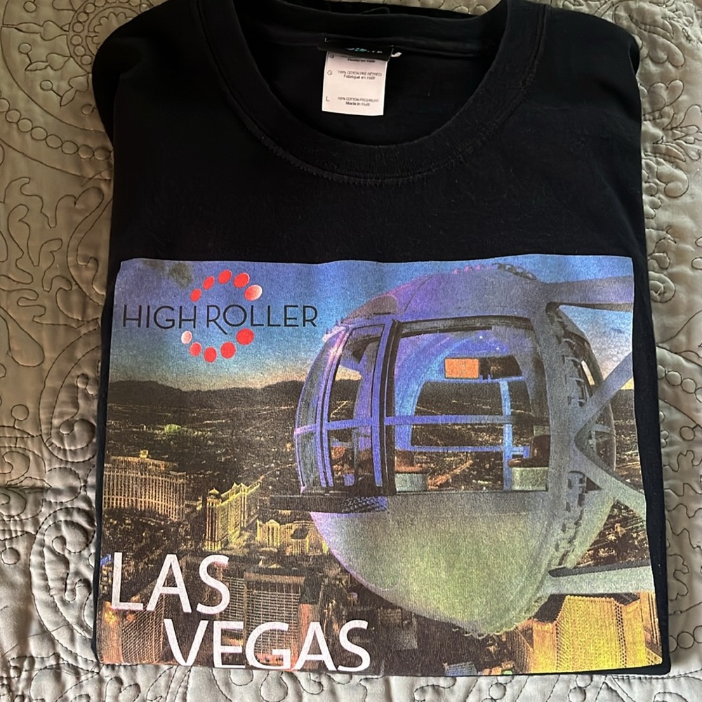 High Roller short-sleeved Las Vegas tee